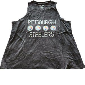 🔥🔥BNWT: NFL Team Apparel Steelers Tank Top, Women's XL🔥🔥